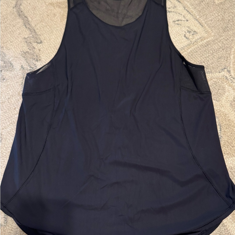 lululemon athletica Black Sculpt Tank Top sz 8